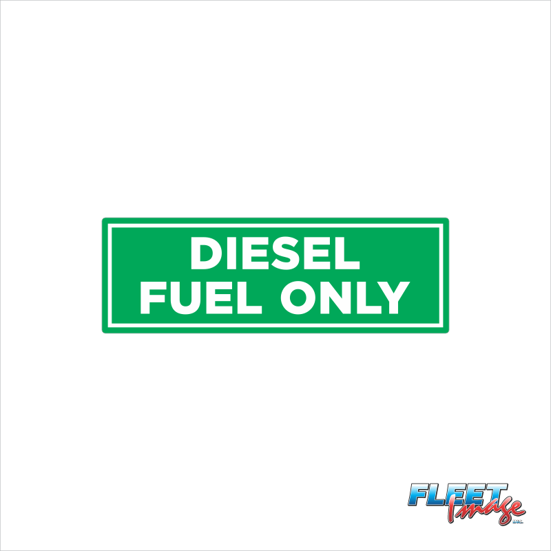 Diesel Fuel Only Decal (Sets of 8)