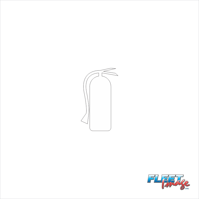 Fire Extinguisher Decal