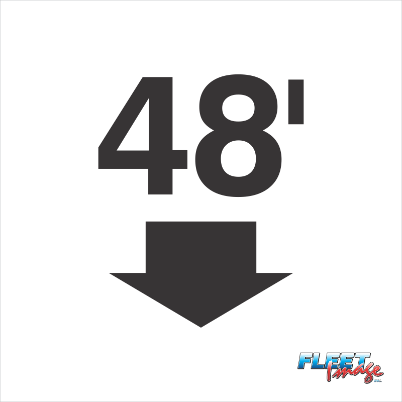 48' Marker Decal (Sets of 8)
