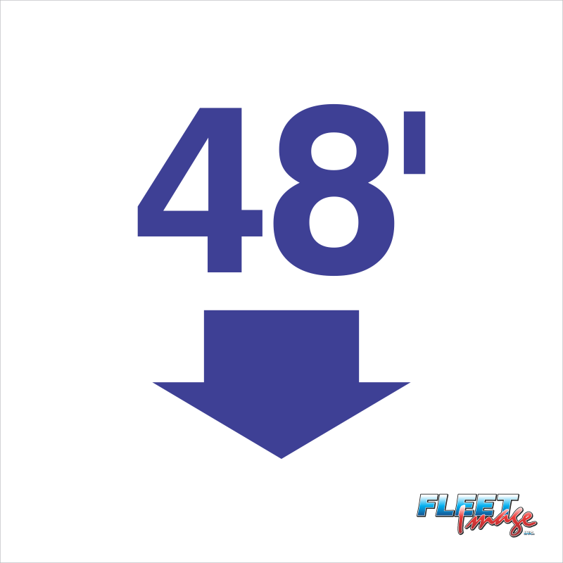 48' Marker Decal (Sets of 8)