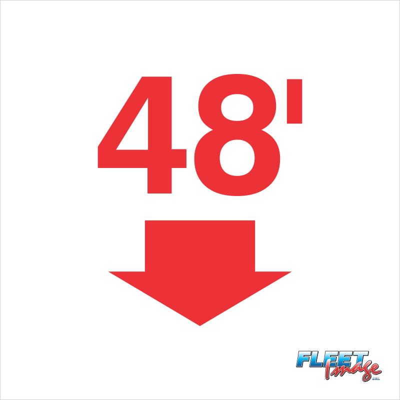 48' Marker Decal (Sets of 8)