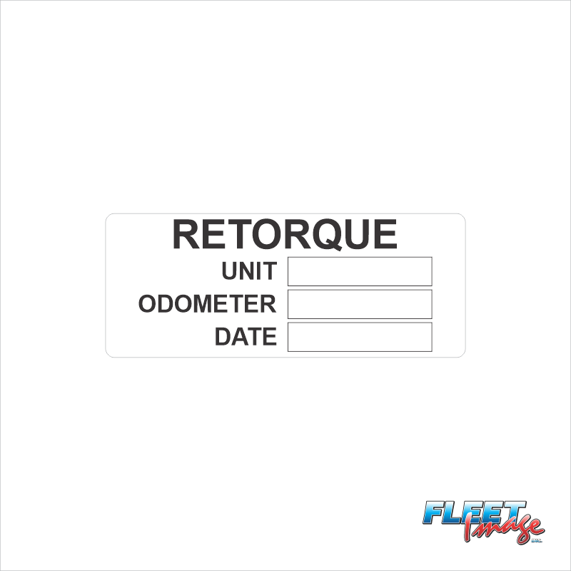 Retorque Decals (Sold in Sets)