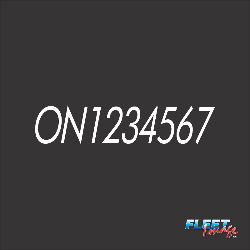 PWC Registration Numbers