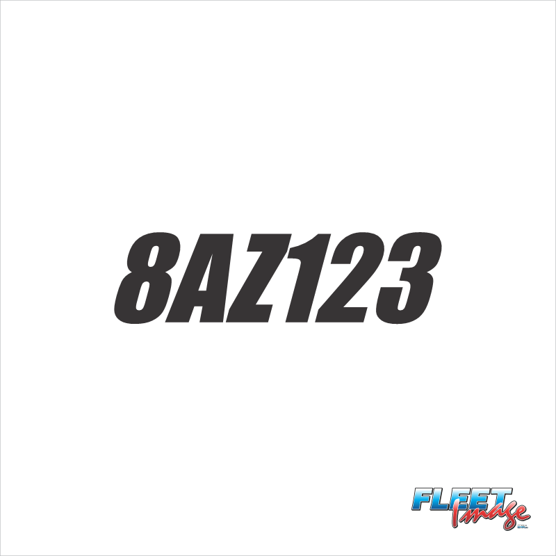 Sled Registration Numbers