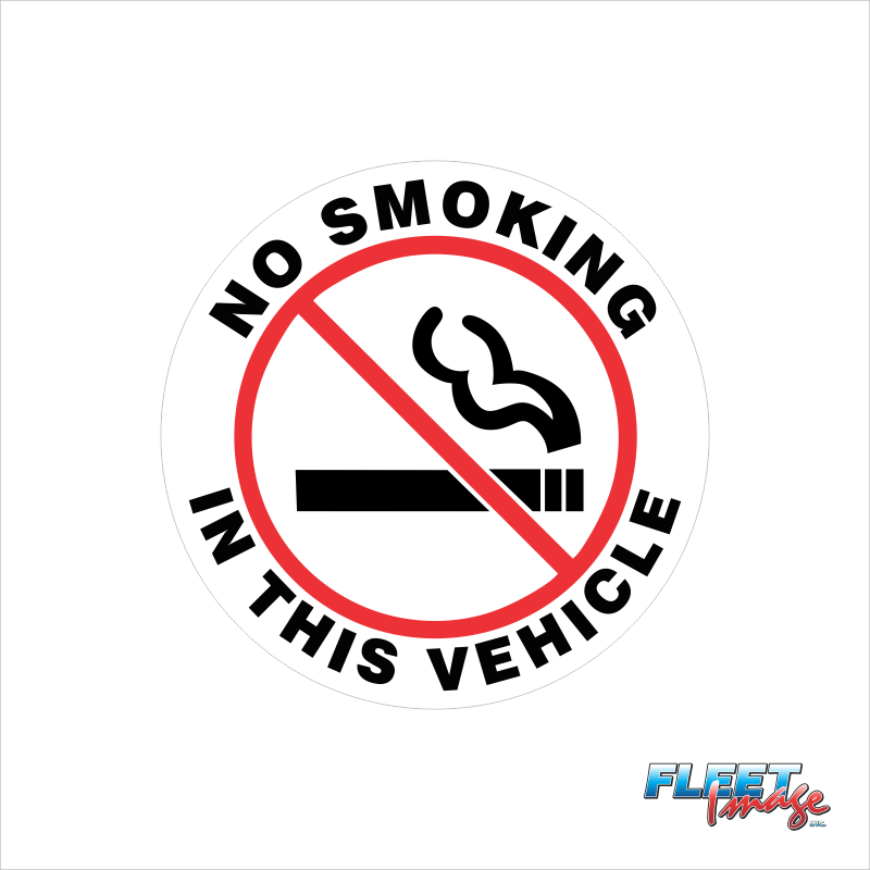 No Smoking Decal B