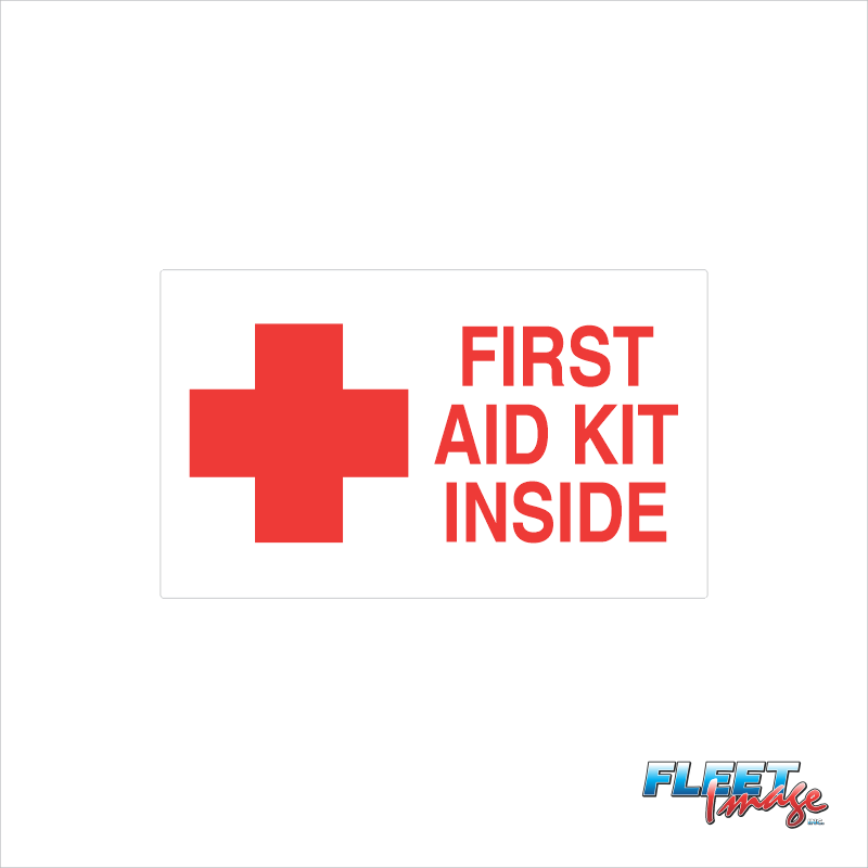 First Aid Kit Decal B