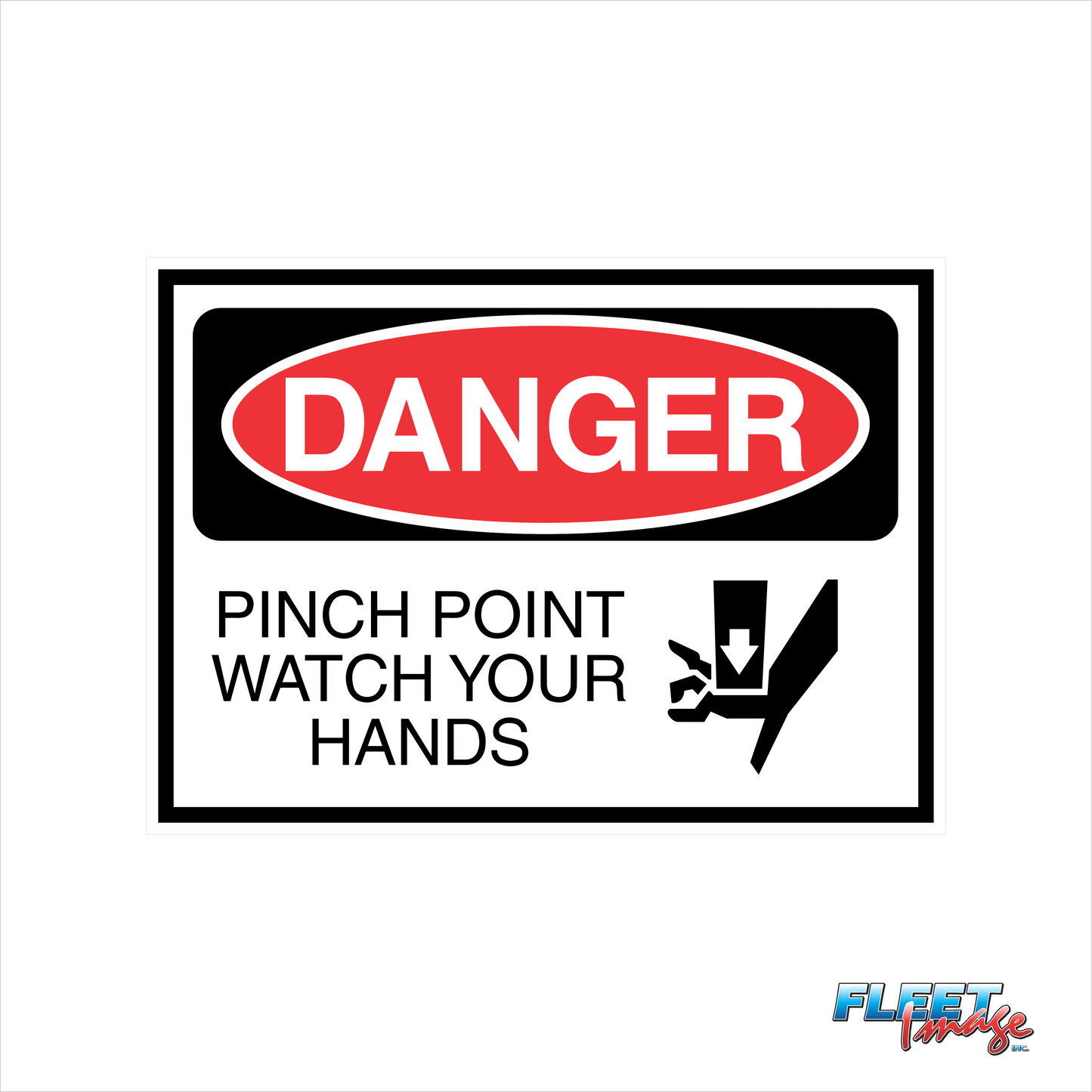 Pinch Point Decal