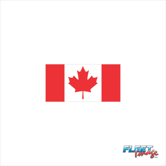 Canadian Flag Decal