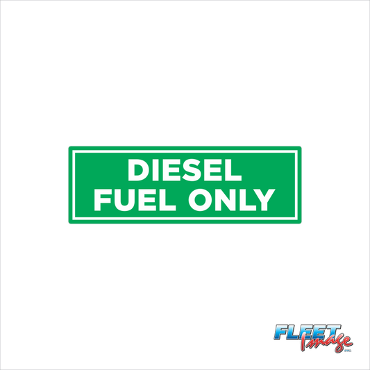 Diesel Fuel Only Decal (Sets of 8)