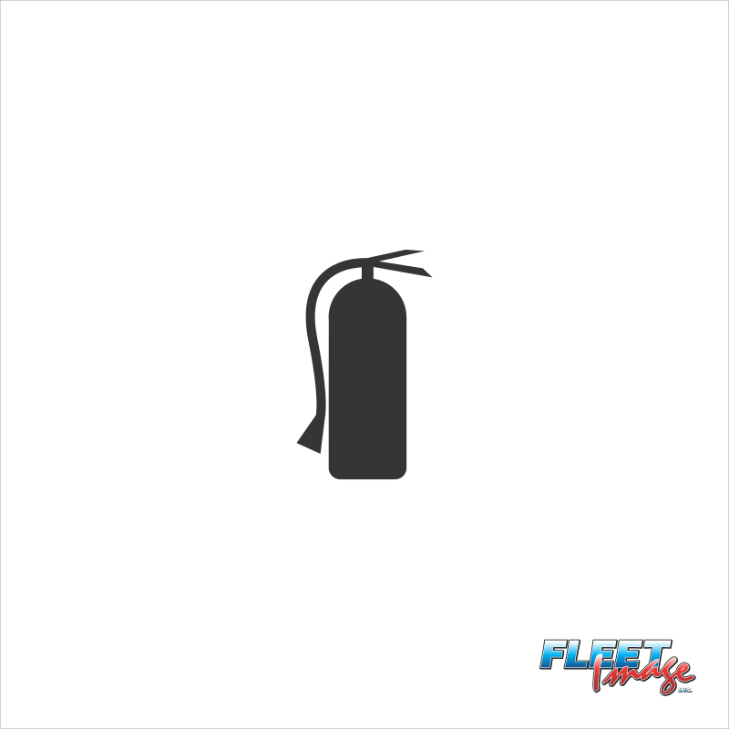 Fire Extinguisher Decal
