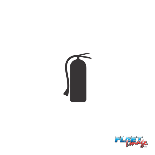 Fire Extinguisher Decal