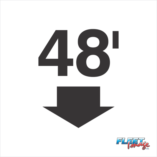 48' Marker Decal (Sets of 8)
