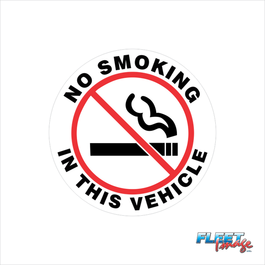 No Smoking Decal B