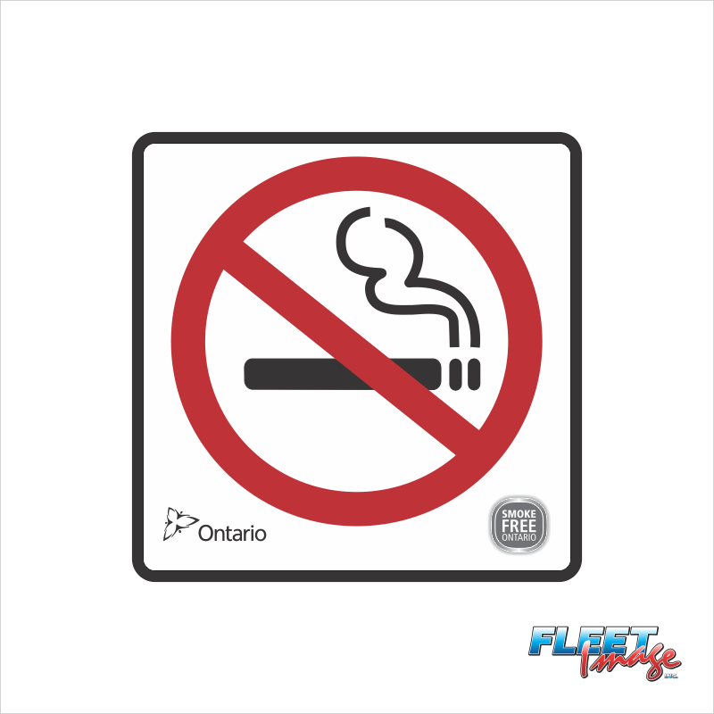 No Smoking Decal C