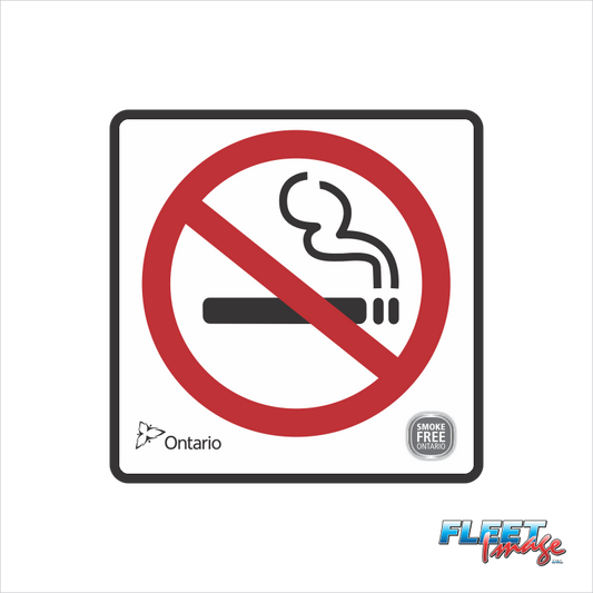 No Smoking Decal C