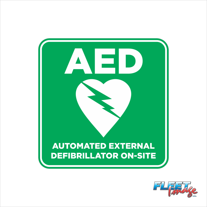 AED Decal