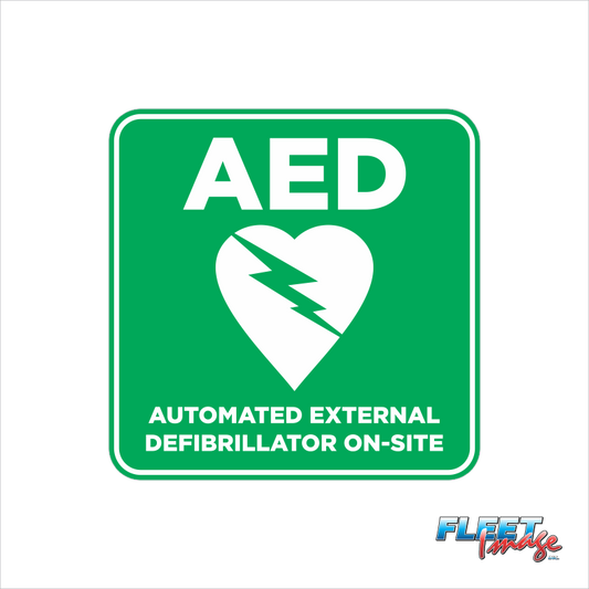 AED Decal