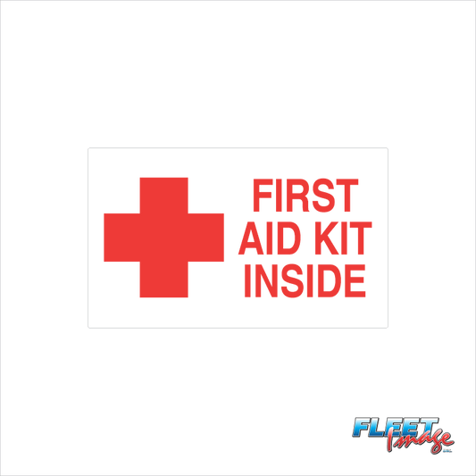 First Aid Kit Decal B