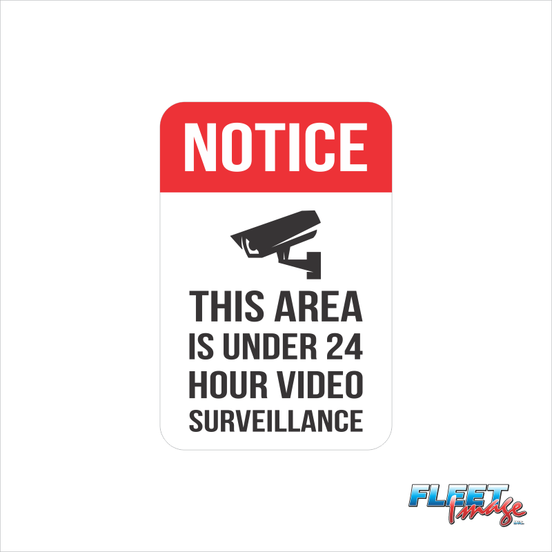 Video Surveillance 24 hour Sign