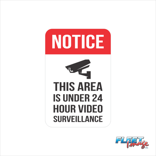 Video Surveillance 24 hour Sign