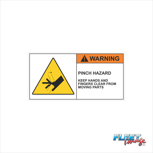 Pinch Hazard Decal