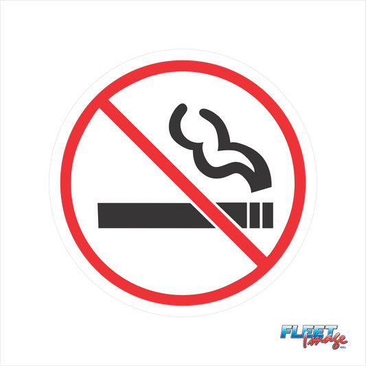 No Smoking Decal A
