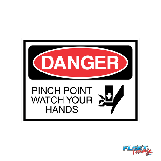 Pinch Point Decal